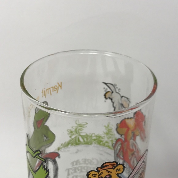 1981 The Great Muppet Caper McDonald's Glass - Kermit the Frog - Fonzie- Animal - Picture 9 of 9